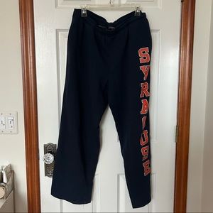 Syracuse University - Navy Sweatpants, Size: L, Unisex